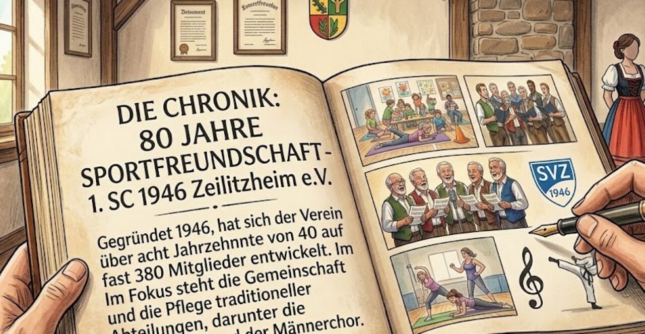Die Chronik: 80 Jahre 1. SC 1946 Zeilitzheim